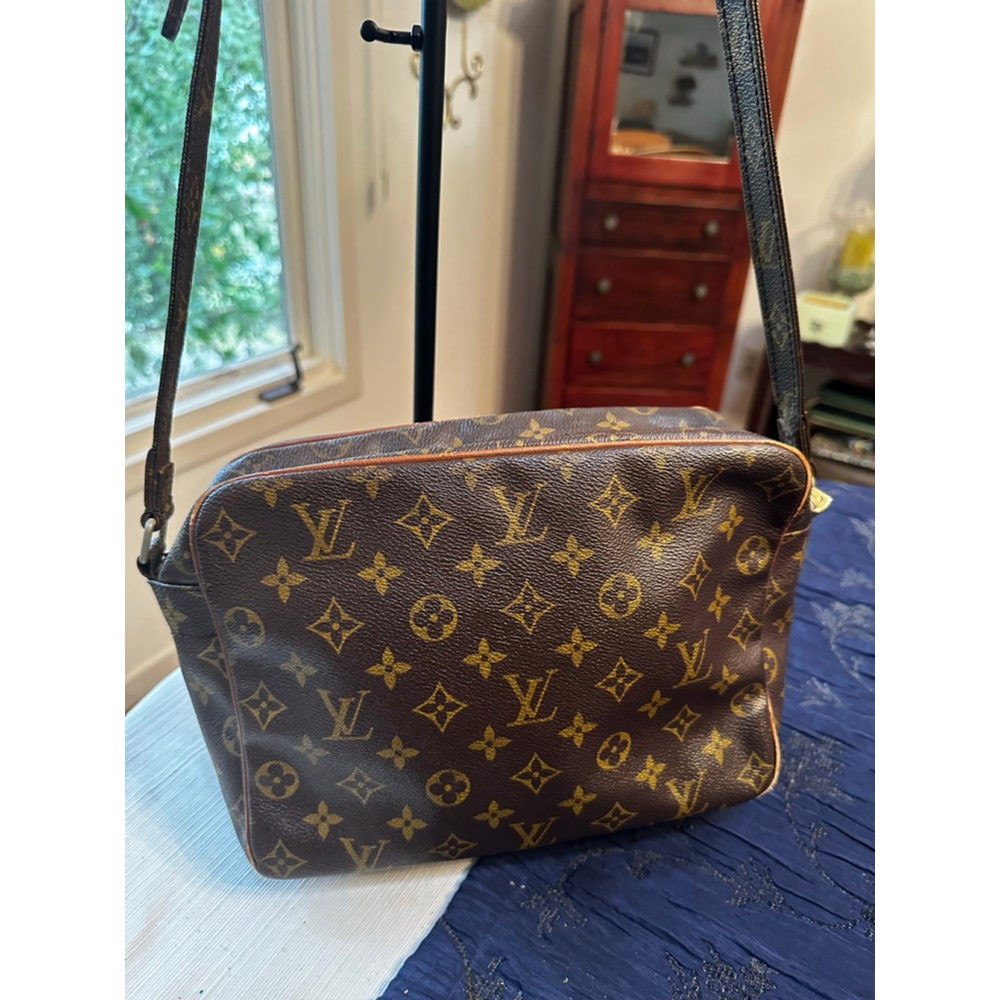 Louis Vuitton Brown & Tan Nile Monogram Crossbody Bag - Picture 6 of 15